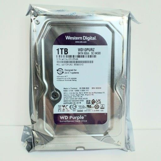 هارد 1 ترا بایت وسترن دیجیتال western Digital اینترنال بنفش